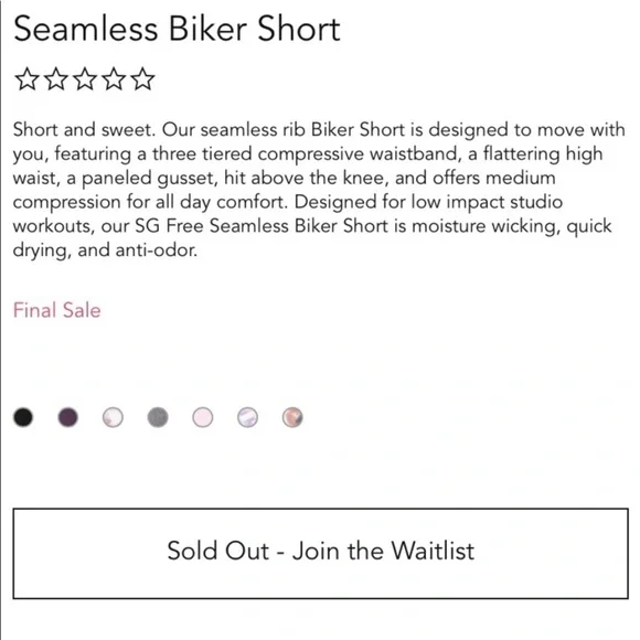 high waisted tie dye ribbed seamless biker shorts in sunny day swirl - Picture 3 of 7